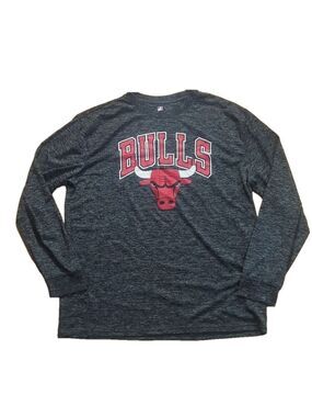 NBA Chicago Bulls Long Sleeve T Shirt Extra Large